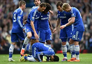 Chelsea's Mohamed Salah: First Goal Celebration vs. Stoke City (5th April 2014)