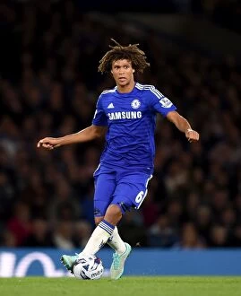 Chelsea v Bolton Wanderers 24th September 2014 Collection: Chelsea's Nathan Ake in Action: Chelsea vs. Bolton Wanderers
