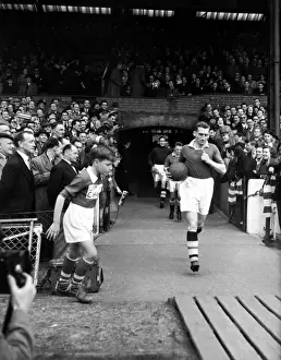 Chelsea's Roy Bentley and Team Celebrate Championship Victory: Chelsea v Sheffield Wednesday, Stamford Bridge
