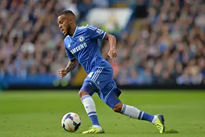 Chelsea's Ryan Bertrand in Action: Premier League Battle at Stamford Bridge vs Cardiff City (September 21, 2013)