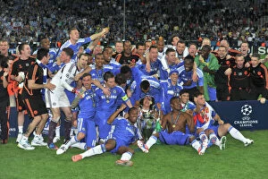 Images Dated 19th May 2012: Chelsea's Triumph: Champions League Victory over Bayern Munich (2012)