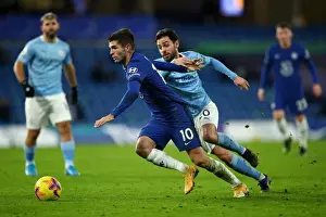 Christian Pulisic at Stamford Bridge: Chelsea vs Manchester City, Premier League, London, England - January 3, 2021