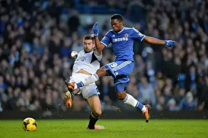 Clash at Stamford Bridge: Eto'o vs Amat - A Premier League Battle (December 26, 2013)