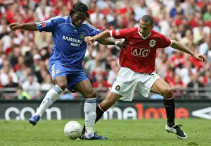 Clash of Titans: Drogba vs. Ferdinand - FA Cup Final Showdown (2007): Chelsea vs. Manchester United