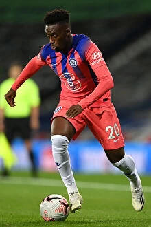 Images Dated 26th September 2020: Behind Closed Doors: Callum Hudson-Odoi in Action for Chelsea Against West Bromwich Albion