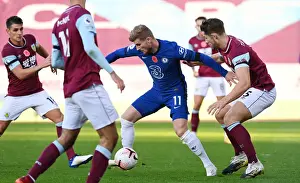 31.10.20 - Burnley V Chelsea (Away) Prints: Behind Closed Doors: Timo Werner Leads Chelsea Past Burnley in Empty Turf Moor