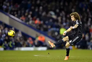 David Luiz at The Hawthorns: Chelsea's Free-Kick Against West Bromwich Albion (11th February 2014)