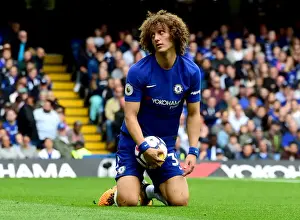 David Luiz's Emotional Reaction: Chelsea vs Arsenal, Premier League, Stamford Bridge