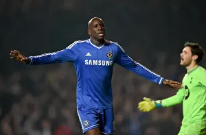 Demba Ba's Brace: Chelsea's Fourth Goal in Thrilling Victory over Tottenham (March 8, 2014)