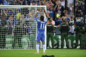 Didier Drogba in UEFA Champions League Final: FC Bayern Munich vs Chelsea, Munich 2012