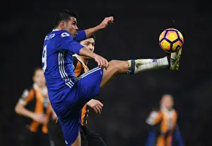 Diego Costa vs. Harry Maguire: Intense Face-Off in Chelsea's Battle Against Hull City