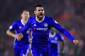 Diego Costa's Brace: Chelsea's Victory at Southampton's St Marys Stadium (Premier League)