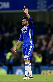 Diego Costa's Hat-Trick: Chelsea's Dominant Victory Over Everton in the Premier League (Home Game)