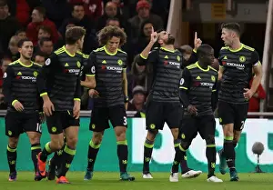 Diego Costa's Historic Debut: First Goal for Chelsea Against Middlesbrough in the Premier League