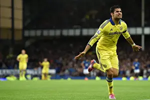 Diego Costa's Six-Goal Blitz: Historic Victory for Chelsea at Goodison Park (Everton vs Chelsea, Barclays Premier League, 30th August 2014)