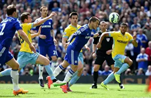 Dramatic Header by Eden Hazard: Chelsea Escapes Crystal Palace with Narrow Victory (May 3, 2015 - Barclays Premier League)