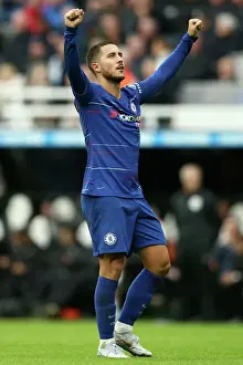 Club Soccer Prints: Eden Hazard Scores First Goal: Newcastle United vs. Chelsea FC, Premier League