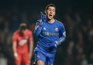 Eden Hazard's Brilliant Brace: Chelsea's Victory Over Southampton in the Premier League (16th January 2013)