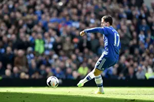 Eden Hazard's Penalty: Chelsea's Game-Changing Goal vs. Arsenal (BPL, Stamford Bridge - 22nd March 2014)