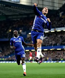 Eden Hazard's Triple Strike: Chelsea's Thrilling Victory Over Manchester United at Stamford Bridge