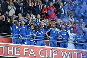 FA Cup Final versus Liverpool May 2012 Collection: FA Cup Final Battle: Liverpool vs. Chelsea (2012) - Wembley Showdown