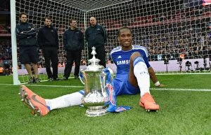 Images Dated 5th May 2012: FA Cup Final Showdown: Liverpool vs. Chelsea (2012) - A Battle at Wembley