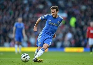 Images Dated 10th March 2013: FA Cup Quarterfinal Showdown: Juan Mata's Leadership at Old Trafford - Manchester United vs