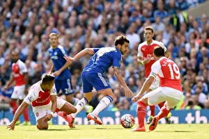 September 2015 Prints: Fabregas vs. Sanchez: A Premier League Rivalry Ignites at Stamford Bridge (September 2015)