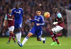 Images Dated 24th October 2015: Falcao in Action: Chelsea vs. West Ham United, October 2015