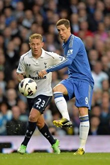 Images Dated 8th May 2013: Fernando Torres in Action: Chelsea vs. Tottenham Hotspur, Barclays Premier League