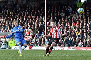 Fernando Torres Scores Chelsea's Second Goal Against Brentford in FA Cup Fourth Round (January 27, 2013)