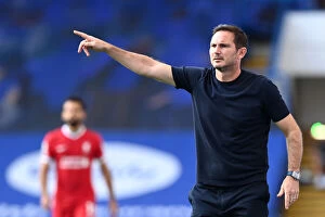 Images Dated 20th September 2020: Frank Lampard Leads Chelsea Against Liverpool in Premier League Showdown