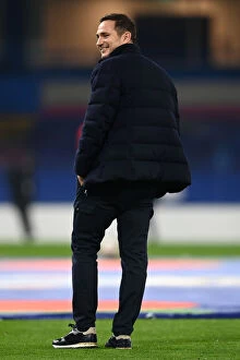 Images Dated 7th November 2020: Frank Lampard Prepares for Chelsea vs Sheffield United at Empty Stamford Bridge