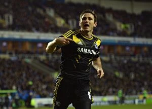 Reading v Chelsea 30th January 2013 Collection: Frank Lampard's Double: Chelsea's Thrilling Victory Over Reading in the Barclays Premier League