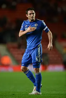 Frank Lampard's FA Cup Victory: Chelsea's Captain Celebrates with Pride at St. Mary's