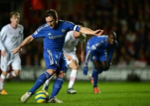Images Dated 5th January 2013: Frank Lampard's Fifth Goal: Chelsea's Dominance Over Southampton in FA Cup (5th January 2013)