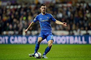 Gary Cahill: Chelsea Star Faces Off in Intense Capital One Cup Semi-Final Clash Against Swansea City at Liberty Stadium