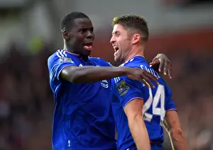 Gary Cahill's Thrilling Goal: Chelsea Takes the Lead Against West Ham United (October 2015)