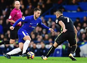 Images Dated 26th December 2017: Hazard in Action: Chelsea vs. Brighton, Premier League