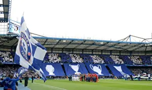 European Matches 2013-2014 Season Prints: Intense Rivalry: Chelsea vs Atletico Madrid - UEFA Champions League Semi-Final at Stamford Bridge (30th April 2014)