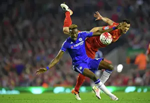 Intense Rivalry: Lovren vs. Abraham - Liverpool vs. Chelsea, Premier League 2015-16: A Battle for Supremacy