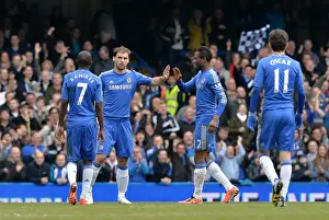 Ivanovic Scores Chelsea's Second Goal Against Sunderland at Stamford Bridge (BPL 2013)