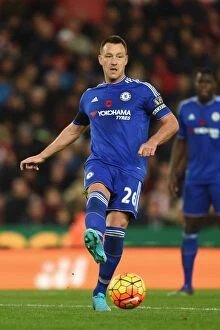 Images Dated 7th November 2015: John Terry in Action: Chelsea vs. Stoke City, Britannia Stadium (November 2015)