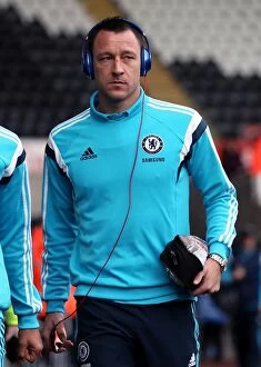 Images Dated 17th January 2015: John Terry at Liberty Stadium: Swansea City vs. Chelsea - Barclays Premier League (17.01.2015)