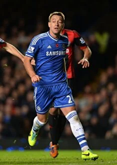 Images Dated 9th November 2013: John Terry at Stamford Bridge: Chelsea vs. West Bromwich Albion - Barclays Premier League
