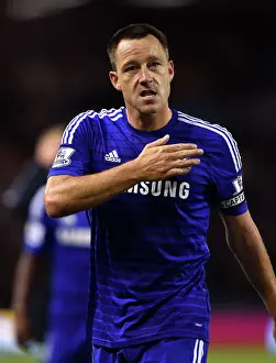 John Terry: Triumphant Captain After Chelsea's Victory at Burnley's Turf Moor - Barclays Premier League 2014
