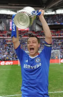 John Terry's FA Cup Victory: Chelsea's Triumph at Wembley Stadium (2010)