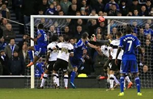 Images Dated 5th January 2014: Jon Obi Mikel Scores First: Derby County vs. Chelsea - FA Cup Third Round - iPro Stadium