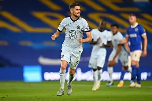 Bestof Prints: Jorginho Scores First Goal: Chelsea Tops Brighton in Premier League