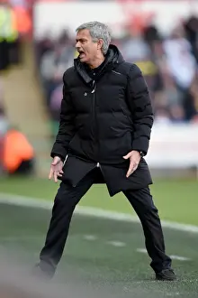 Jose Mourinho Leads Chelsea at Liberty Stadium Against Swansea City in Barclays Premier League (13th April 2014)